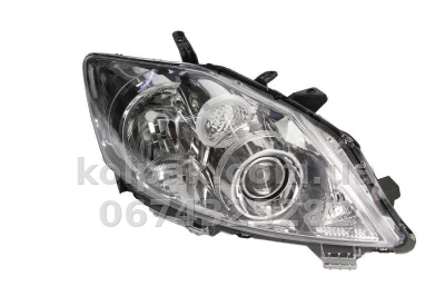 Передня права фара Toyota Auris 2010-2012, H11/HB3, електричне регулювання, із моторчиком, Depo, 212-11Q7R-LDEM1
