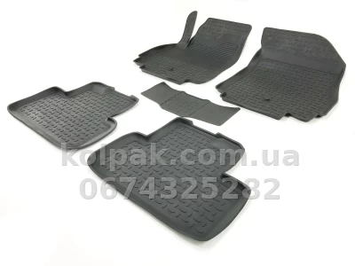 Floor mats for Chevrolet Orlando 2011-, Rubber, 5 pcs, Seintex, 82825 Floor mats for Chevrolet Orlando 2011-, Rubber, 5 pcs, Seintex, 82825 β photo 2