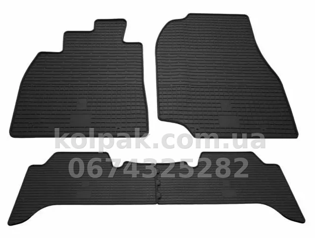Floor mats for Toyota Land Cruiser 100 1998-/Lexus LX470 1998-, 4 pcs, Stingray, 1022074 Floor mats for Toyota Land Cruiser 100 1998-/Lexus LX470 1998-, 4 pcs, Stingray, 1022074 β photo 1