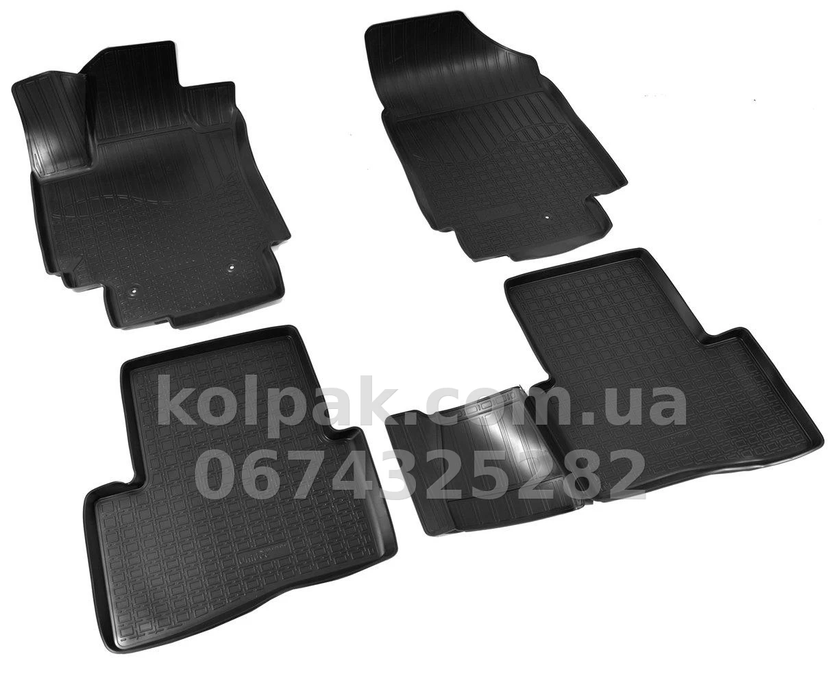 Floor mats for Hyundai Creta 2016-, 3D, Norplast, NPA11-C31-050 Floor mats for Hyundai Creta 2016-, 3D, Norplast, NPA11-C31-050 β photo 1