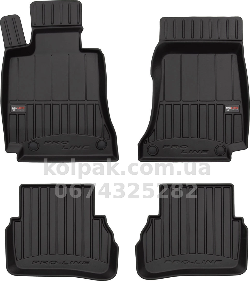 Floor mats for Mercedes-Benz C-Class W205 2014-, Proline 3D, Frogum, FG 3D409583 Floor mats for Mercedes-Benz C-Class W205 2014-, Proline 3D, Frogum, FG 3D409583 β photo 1