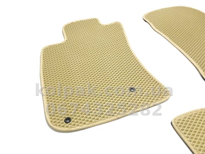 Килимки в салон Toyota Land Cruiser Prado 120 2003-2009, EVA, бежеві, 5 шт., AVTM BGEV1636 — фото 3