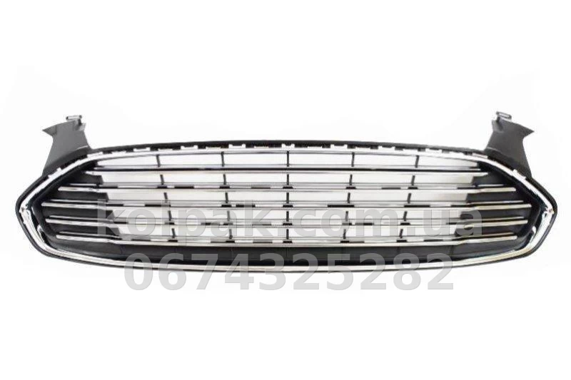 Решітка радіатора Ford Focus 3 2014-2018, AVTM, 182819916 Решітка радіатора Ford Focus 3 2014-2018, AVTM, 182819916 — фото 1