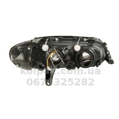 Передня ліва фара Opel Omega B 1999-2003, H7/H1, електричне регулювання, Depo, 442-1124L-LD1EM — фото 2