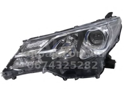 Передня ліва фара Toyota Rav4 2013-2015, електричне регулювання, без ламп (D4S/HB3/WY21W/LED), Depo, 21211W1LLEHM2 Передня ліва фара Toyota Rav4 2013-2015, електричне регулювання, без ламп (D4S/HB3/WY21W/LED), Depo, 21211W1LLEHM2 — фото 2