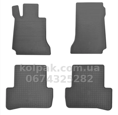 Floor mats for Mercedes-Benz C-Class W204 2007-2014/GLK-Class X204 2009-, 4 pcs, Stingray, 1012144 Floor mats for Mercedes-Benz C-Class W204 2007-2014/GLK-Class X204 2009-, 4 pcs, Stingray, 1012144 β photo 1