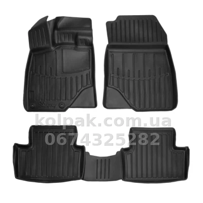 Поліуретанові килимки в салон Peugeot 3008 P64 2024- з бортиком, 4 шт. Stingray 5016264