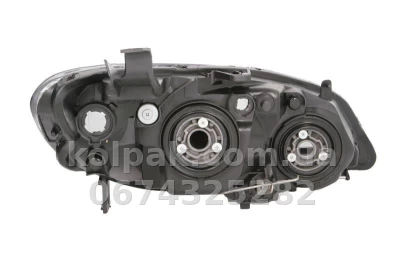 Передня ліва фара Honda Civic 7 SD 2003-2006, 4 двері, H1, електричне регулювання, Depo, 217-1146L-LD-EM — фото 2