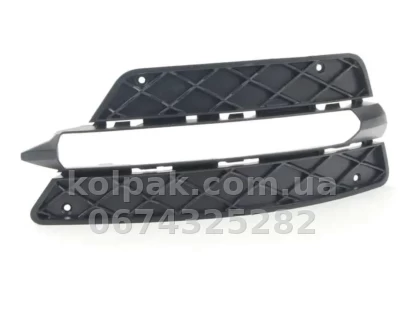 Kratka zderzaka prawa Mercedes-Benz C-Class W204 2011-2014, AMG, czarna, bez listwy, AVTM, 2048851453, 184637914 Kratka zderzaka prawa Mercedes-Benz C-Class W204 2011-2014, AMG, czarna, bez listwy, AVTM, 2048851453, 184637914 — zdjęcie 2