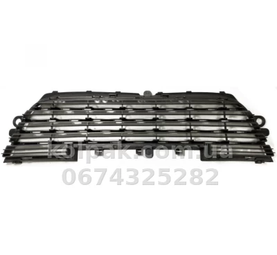 Решітка бампера Peugeot 2008 2013-2016, середня, чорна, AVTM, 9678059480, 185429910 Решітка бампера Peugeot 2008 2013-2016, середня, чорна, AVTM, 9678059480, 185429910
