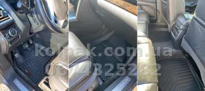 Всепогодні килимки в салон Ford Explorer 2010–2019 HAVOC™ Maximum Coverage — фото 6