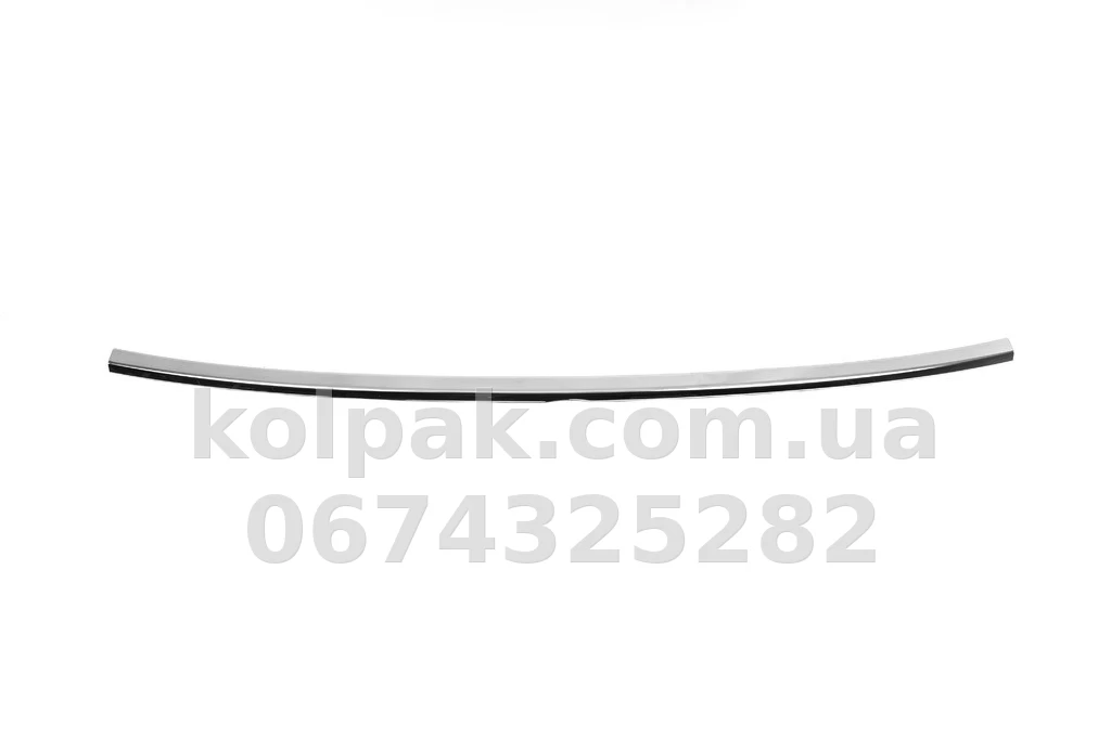 Chrome radiator grille trim (upper) Volkswagen T6 2015-2019, OmsaLine, 7550080 Chrome radiator grille trim (upper) Volkswagen T6 2015-2019, OmsaLine, 7550080 β photo 1