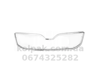 Рамка решітки радіатора Skoda Octavia A7 2013-2017, хромована, AVTM, 186415991 Рамка решітки радіатора Skoda Octavia A7 2013-2017, хромована, AVTM, 186415991