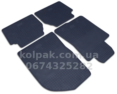Floor mats for Toyota Avensis NG 2003-2008, 4 pcs, Polytep, 34168 — photo 8