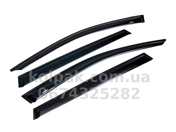 In-channel window wind deflectors for Skoda Octavia A8 2020 5D Heko 28358 In-channel window wind deflectors for Skoda Octavia A8 2020 5D Heko 28358 β photo 1