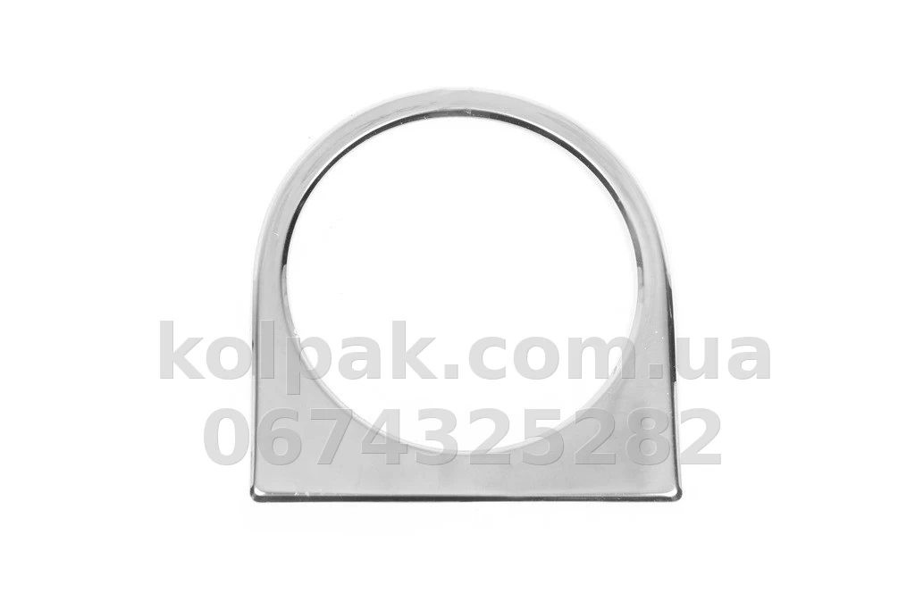 Chrome-plated trim for rear logo (surround) (1 pc) Volkswagen Caddy 2004-, Carmos, 6454495 Chrome-plated trim for rear logo (surround) (1 pc) Volkswagen Caddy 2004-, Carmos, 6454495 β photo 1