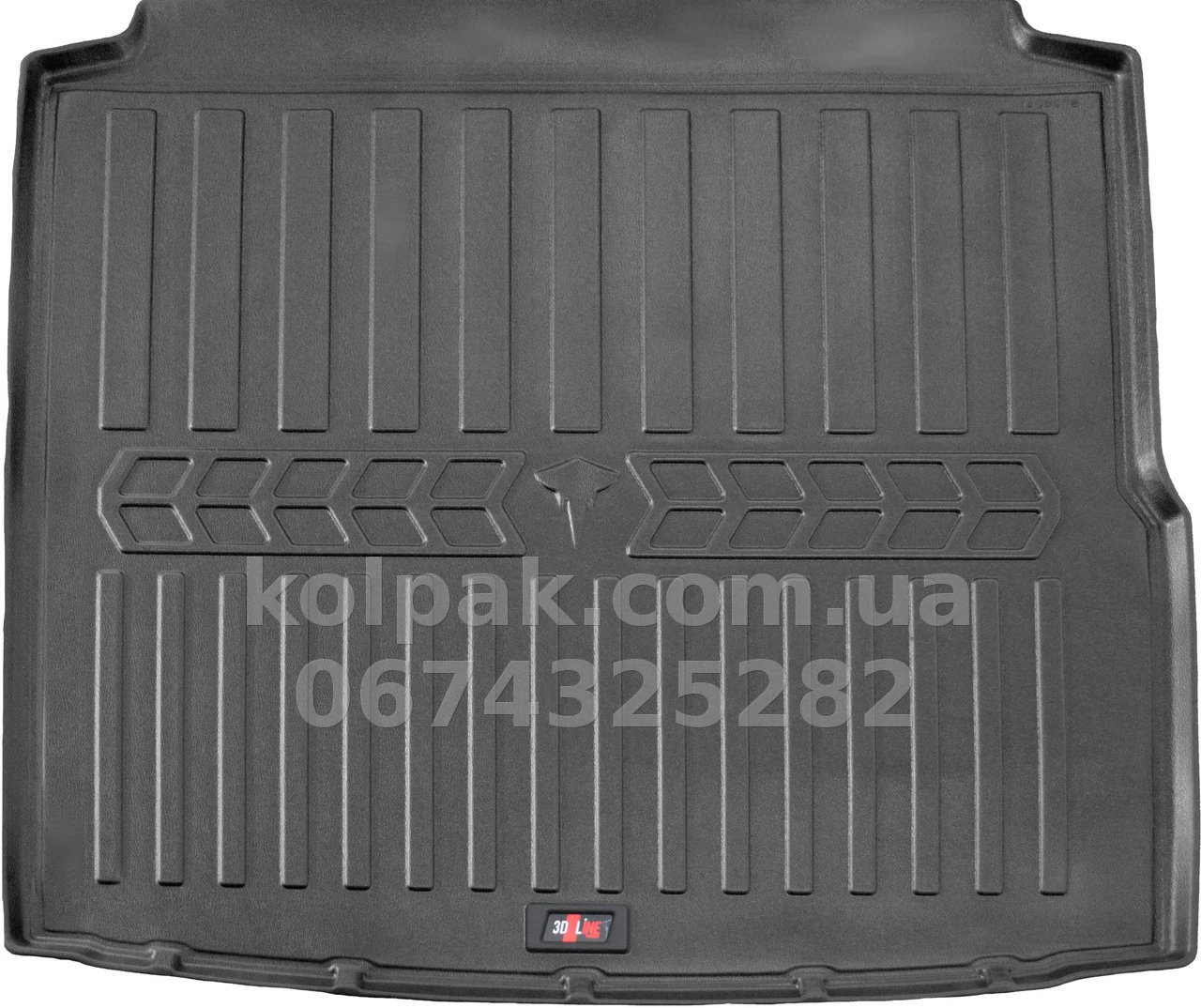 Poliuretanowa mata do bagażnika Volkswagen Passat B7 SD 2011-2018, USA, z podwyższonymi rantami, Stingray 6024241 Poliuretanowa mata do bagażnika Volkswagen Passat B7 SD 2011-2018, USA, z podwyższonymi rantami, Stingray 6024241 — zdjęcie 1