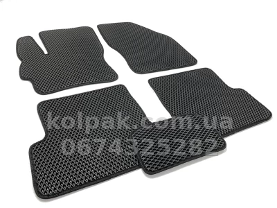 Килимки в салон Mazda 3 2003-2009, EVA, чорні, 5 шт., AVTM BLCEV1308 — фото 2