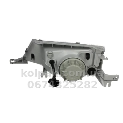 Front right headlight Daewoo Nexia 1995-2008, H4, electric adjustment, Depo, 222-1103R-LD-EM — photo 2