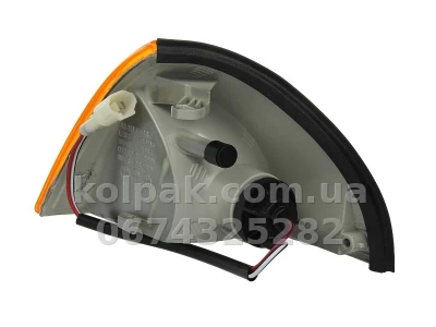 Right indicator light Suzuki Swift 1996-2004, type Valeo, yellow, + bulb, Depo, 218-1516R-AE-Y — photo 2