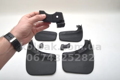 Бризковики на Volkswagen TOUAREG 2010–2018 HAVOC повний комплект Бризковики на Volkswagen TOUAREG 2010–2018 HAVOC повний комплект — фото 4
