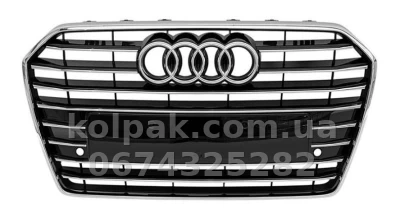 Решітка радіатора Audi A6 2014-2018, AVTM, 181223990 — фото 3
