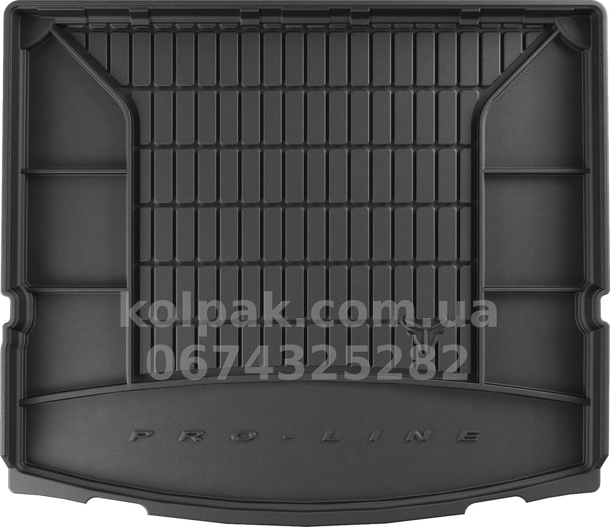 Килимок у багажник Ford S-Max 2015-,7 місць, без дворівневої підлоги, складаний 3 ряд, Pro-Line, Frogum FG TM403260 Килимок у багажник Ford S-Max 2015-,7 місць, без дворівневої підлоги, складаний 3 ряд, Pro-Line, Frogum FG TM403260 — фото 1