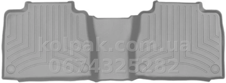 Килимки в салон Mercedes-Benz GLE-Class V167 2019-, з бортиком, задні, сірі, Weathertech 4615332 Килимки в салон Mercedes-Benz GLE-Class V167 2019-, з бортиком, задні, сірі, Weathertech 4615332 — фото 1