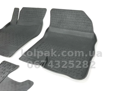 Floor mats for Chevrolet Epica 2006-2012, Rubber, 5 pcs, Seintex, 82233 — photo 4