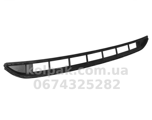 Решітка бампера Volkswagen Touareg 2010-2014, середня нижня, AVTM, 7P68536739B9, 7417 916 Решітка бампера Volkswagen Touareg 2010-2014, середня нижня, AVTM, 7P68536739B9, 7417 916 — фото 1