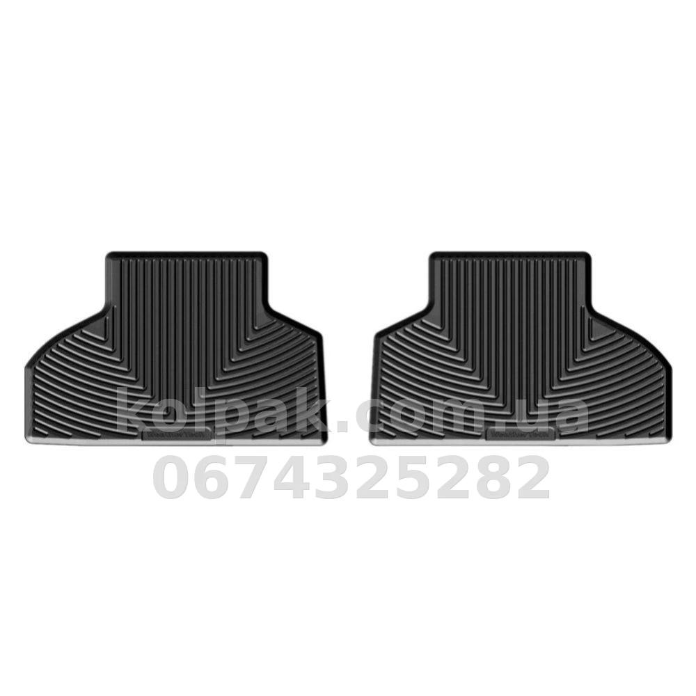 Floor mats for BMW X5/X6 2014-, rear, black, Weathertech W326 Floor mats for BMW X5/X6 2014-, rear, black, Weathertech W326 β photo 1