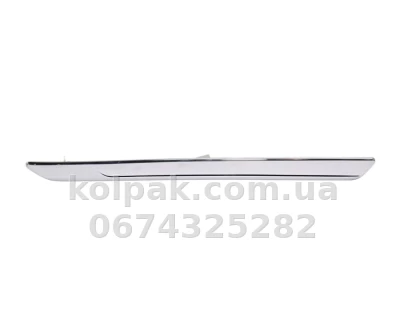 Правий молдинг заднього бампера Ford Explorer 2018-2019, хром, AVTM, JB5Z17C830AB, 182834958 Правий молдинг заднього бампера Ford Explorer 2018-2019, хром, AVTM, JB5Z17C830AB, 182834958