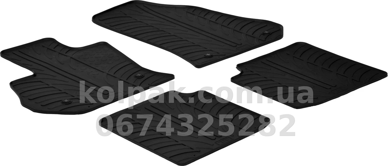 Floor mats for Fiat 500L 2012-2017, GledRing, GR 0145 Floor mats for Fiat 500L 2012-2017, GledRing, GR 0145 β photo 1