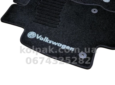 Ворсові килимки в салон Volkswagen Passat B8 2014-, чорні, 5 шт., AVTM BLCCR1674 Ворсові килимки в салон Volkswagen Passat B8 2014-, чорні, 5 шт., AVTM BLCCR1674 — фото 4