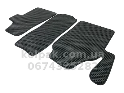 Килимки в салон Mercedes-Benz Vito W639 2003-2014, EVA, чорні, 3 шт., AVTM BLCEV1375 — фото 4