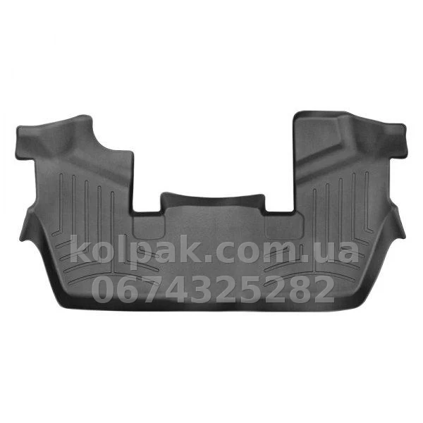Floor mats for Honda Pilot 2015-, 7 seats, 3 row, with raised edges, rear, black, Weathertech 448394 Floor mats for Honda Pilot 2015-, 7 seats, 3 row, with raised edges, rear, black, Weathertech 448394 β photo 1