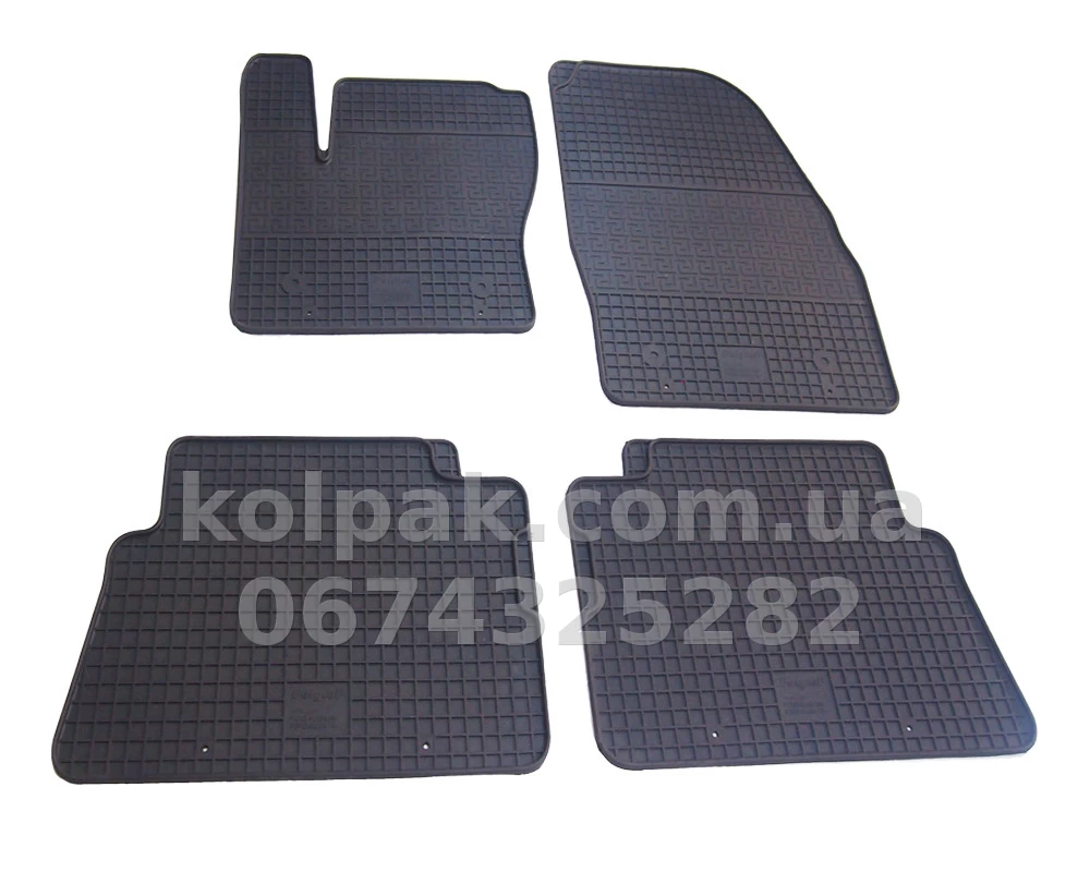 Floor mats for Ford Kuga 2008-, 4 pcs, Polytep, 48971 Floor mats for Ford Kuga 2008-, 4 pcs, Polytep, 48971 β photo 1
