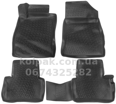 Поліуретанові килимки в салон Nissan Juke 2010-, L.Locker, 205020101