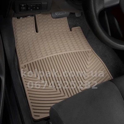 Килимки в салон Mercedes-Benz S-Class/E-Class/C-Class 2005-, передні, бежеві, Weathertech W36TN Килимки в салон Mercedes-Benz S-Class/E-Class/C-Class 2005-, передні, бежеві, Weathertech W36TN — фото 2