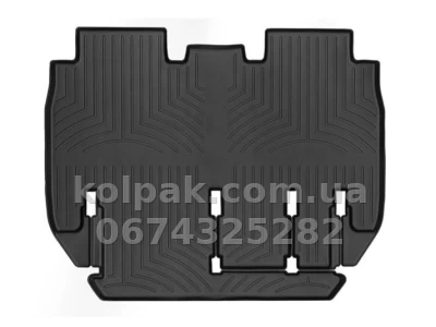Килимки в салон Tesla Model X 2016-2020, 5 місць, задні, чорні, Weathertech 448697 Килимки в салон Tesla Model X 2016-2020, 5 місць, задні, чорні, Weathertech 448697