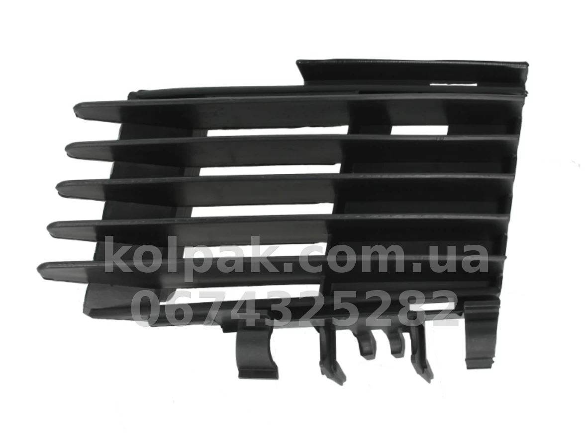 Right bumper grille Opel Vectra C 2002-2005, with fog light opening, AVTM, 1400264, 5202 994 Right bumper grille Opel Vectra C 2002-2005, with fog light opening, AVTM, 1400264, 5202 994 β photo 1