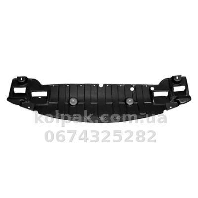 Захист переднього бампера Hyundai i30 2012-2016, пластик, AVTM, 183236220