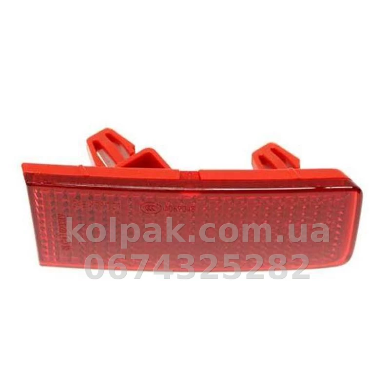 Left rear bumper reflector Volkswagen Touareg 2010-2014, inner, AVTM, 187417F3P Left rear bumper reflector Volkswagen Touareg 2010-2014, inner, AVTM, 187417F3P β photo 1