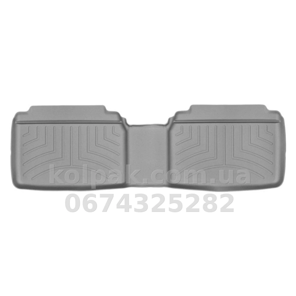 Floor mats for BMW i3 2013-2015, with raised edges, rear, grey, Weathertech 465692 Floor mats for BMW i3 2013-2015, with raised edges, rear, grey, Weathertech 465692 β photo 1