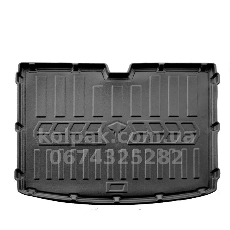 Poliuretanowa mata do bagażnika Volvo V40 2012-2019, dolna półka, z podwyższonymi rantami, Stingray 6037071 Poliuretanowa mata do bagażnika Volvo V40 2012-2019, dolna półka, z podwyższonymi rantami, Stingray 6037071 — zdjęcie 1