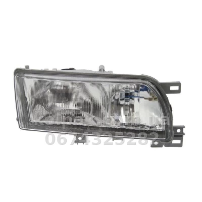 Передня ліва фара Nissan Primera P10 1990-1995, H4/H3, механічне регулювання, Depo, 215-1141L-LD-E