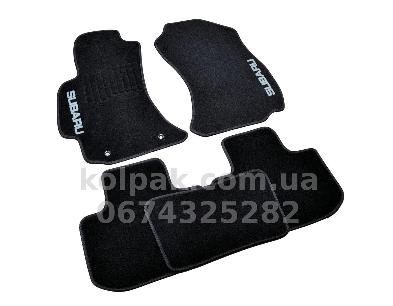 Carpet floor mats for Subaru Forester 2013-, black, 5 pcs, AVTM BLCCR1579 Carpet floor mats for Subaru Forester 2013-, black, 5 pcs, AVTM BLCCR1579 β photo 1