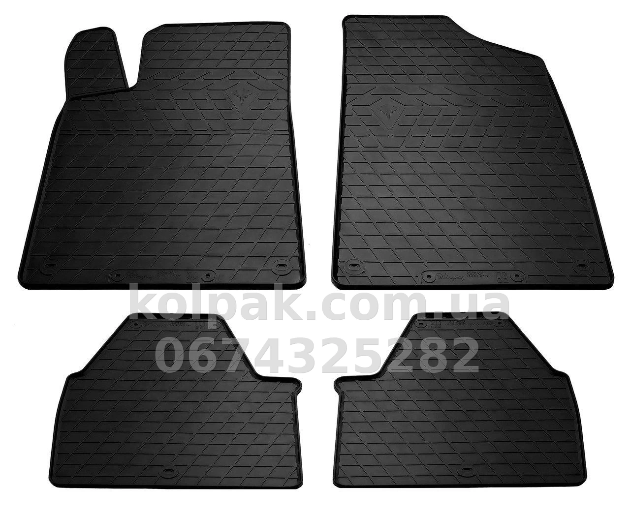Floor mats for Peugeot 607 1999-, 4 pcs, Stingray, 1016254 Floor mats for Peugeot 607 1999-, 4 pcs, Stingray, 1016254 β photo 1