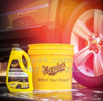 Автошампунь із воском Meguiars Ultimate Wash & Wax, 1,42 л, Meguiars G17748 Автошампунь із воском Meguiars Ultimate Wash & Wax, 1,42 л, Meguiars G17748 — фото 6