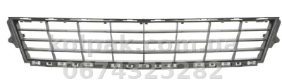 Решітка бампера Renault Clio 2009-2012, середня, AVTM, 622541459R, 5648 911 Решітка бампера Renault Clio 2009-2012, середня, AVTM, 622541459R, 5648 911